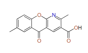 2,7-Dimethyl-5-oxo-5H-chromeno[2,3-b]pyridine-3-carboxylic acid