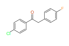 1-(4-Chlorophenyl)-2-(4-fluorophenyl)ethanone, 95%