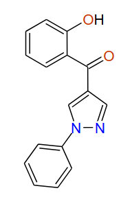 (2-Hydroxyphenyl)(1-phenyl-1H-pyrazol-4-yl)methanone, 97%