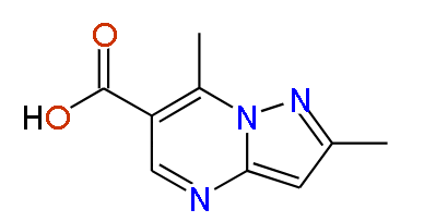 2,7-Dimethylpyrazolo(1,5-a)pyrimidine-6-carboxylic acid, 97%