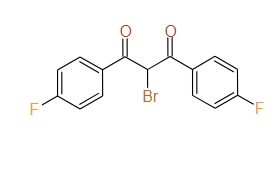 2-Bromo-1,3-bis(4-fluorophenyl)propane-1,3-dione, 97%