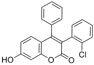 3(2’-Chlorophenyl)-7-hydroxy-4-phenylcoumarin