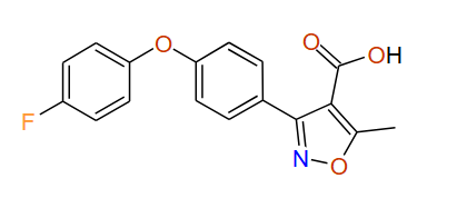 3-(4-(4-Fluorophenoxy)phenyl)-5-methylisoxazole-4-carboxylic acid, 97%