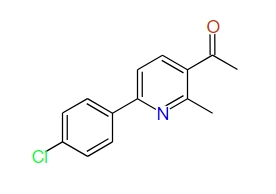 1-(6-(4-Chlorophenyl)-2-methylpyridin-3-yl)ethanone