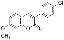 3(4'-Chlorophenyl)-7-methoxycoumarin