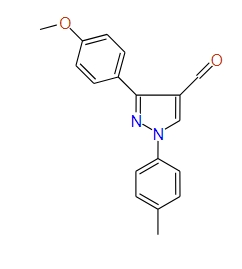 3-(4-Methoxyphenyl)-1-p-tolyl-1H-pyrazole-4-carbaldehyde, 97%