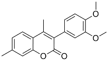 3(3’,4’-Dimethoxyphenyl)-4,7-dimethylcoumarin