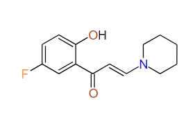 (E)-1-(5-Fluoro-2-hydroxyphenyl)-3-(piperidin-1-yl)prop-2-en-1-one