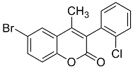 6-Bromo-3(2’-chlorophenyl)-4-methylcoumarin