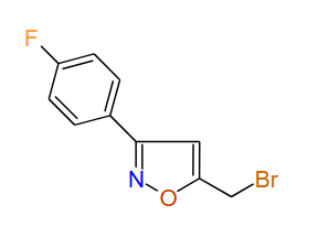 5-(Bromomethyl)-3-(4-fluorophenyl)isoxazole, 98%