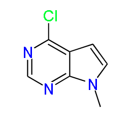 4-Chloro-7-methyl-7H-pyrrolo[2,3-d]pyrimidine, 96%