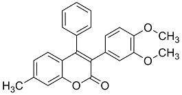 3(3’,4’-Dimethoxyphenyl)-7-methyl-4-phenylcoumarin