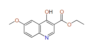 4-Hydroxy-6-methoxyquinoline-3-carboxylic acid ethyl ester