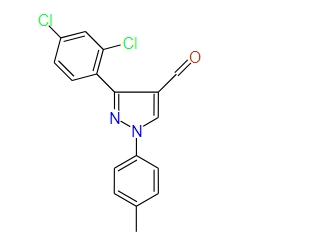 3-(2,4-Dichlorophenyl)-1-p-tolyl-1H-pyrazole-4-carbaldehyde, 97%