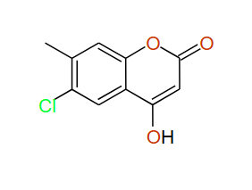 6-Chloro-4-hydroxy-7-methyl-2H-chromen-2-one, 97%