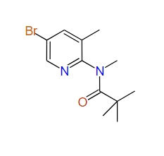 N-(5-Bromo-3-methylpyridin-2-yl)-N-methylpivalamide