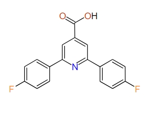 2,6-Bis(4-fluorophenyl)pyridine-4-carboxylic acid