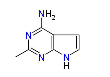 2-Methyl-7H-pyrrolo[2,3-d]pyrimidin-4-amine, 97%