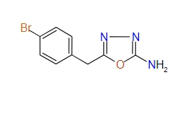 5-(4-Bromobenzyl)-1,3,4-oxadiazol-2-amine, 97%