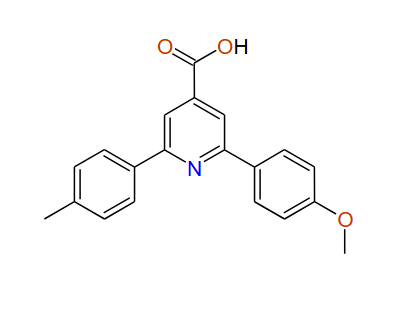 2-(4-Methoxyphenyl)-6-p-tolylpyridine-4-carboxylic acid, 97%
