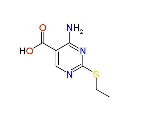 4Amino-2-(ethylthio)pyrimidine-5-carboxylic acid, 97%