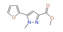 5-(2-Furyl)-1-methyl-pyrazole-3-carboxylic acid methyl ester, 97%