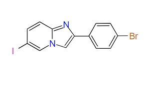 2-(4-Bromophenyl)-6-iodoH-imidazo[1,2-a]pyridine