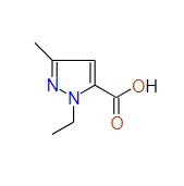 1-Ethyl-3-methyl-1H-pyrazole-5-carboxylic acid, 97%