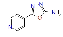 2-Amino-5-(4-pyridyl)-1,3,4-oxadiazole