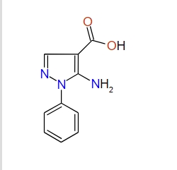 5-Amino-1-phenyl-1H-pyrazole-4-carboxylic acid, 97%