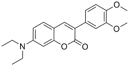 7-Diethylamino-3(3',4'-dimethoxyphenyl)coumarin