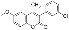 3(3’-Chlorophenyl)-6-methoxy-4-methylcoumarin