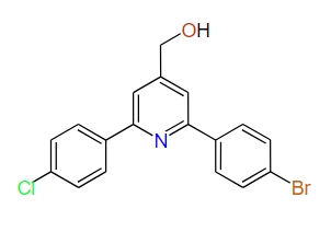(2-(4-Bromophenyl)-6-(4-chlorophenyl)pyridin-4-yl)methanol