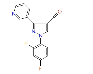 1-(2,4-Difluorophenyl)-3-(pyridin-3-yl)-1H-pyrazole-4-carbaldehyde