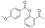 2-Acetyl phenyl-4-methoxy benzoate