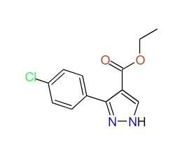Ethyl 3-(4-chlorophenyl)-1H-pyrazole-4-carboxylate, 97%