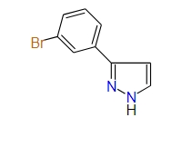 3-(3-Bromophenyl)-1H-pyrazole, 97%