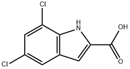 5,7-Dichloroindole-2-carboxylic acid