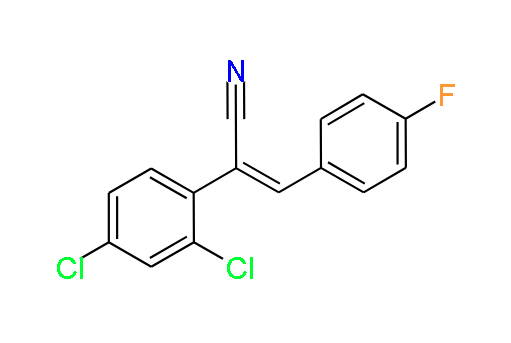 (Z)-2-(2,4-Dichlorophenyl)-3-(4-fluorophenyl)acrylonitrile, 97%