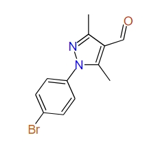 1-(4-Bromophenyl)-3,5-dimethyl-1H-pyrazole-4-carbaldehyde