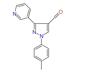 3-(Pyridin-3-yl)-1-p-tolyl-1H-pyrazole-4-carbaldehyde