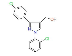 (1-(2-Chlorophenyl)-3-(4-chlorophenyl)-1H-pyrazol-4-yl)methanol