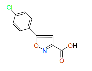 5-(4-Chlorophenyl)isoxazole-3-carboxylic acid, 97%