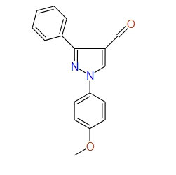 1-(4-Methoxyphenyl)-3-phenyl-1H-pyrazole-4-carbaldehyde, 97%