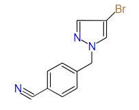 4-((4-Bromo-1H-pyrazol-1-yl)methyl)benzonitrile
