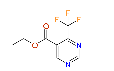 Ethyl 4-trifluoromethyl-5-pyrimidinecarboxylate, 97%