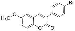 3(4'-Bromophenyl)-6-methoxycoumarin