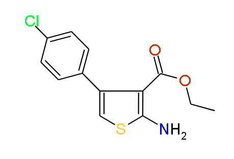Ethyl 2-amino-4-(4-chlorophenyl)thiophene-3-carboxylate, 97%