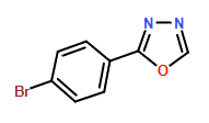 2-(4-Bromophenyl)-1,3,4-oxadiazole
