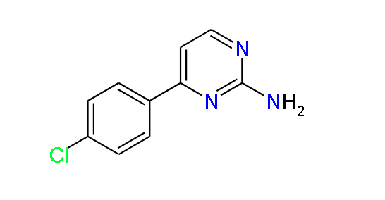 4-(4-Chlorophenyl)pyrimidin-2-amine, 97%